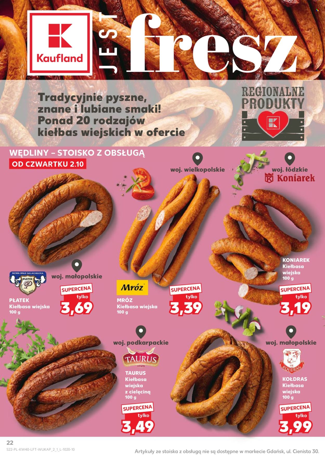 Gazetka Kaufland - 2.10.2025 - 8.10.2025. Strona 22