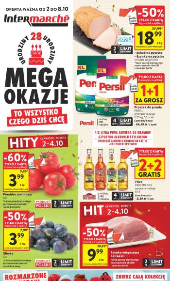 Gazetka Intermarché - 2.10.2025 - 8.10.2025.