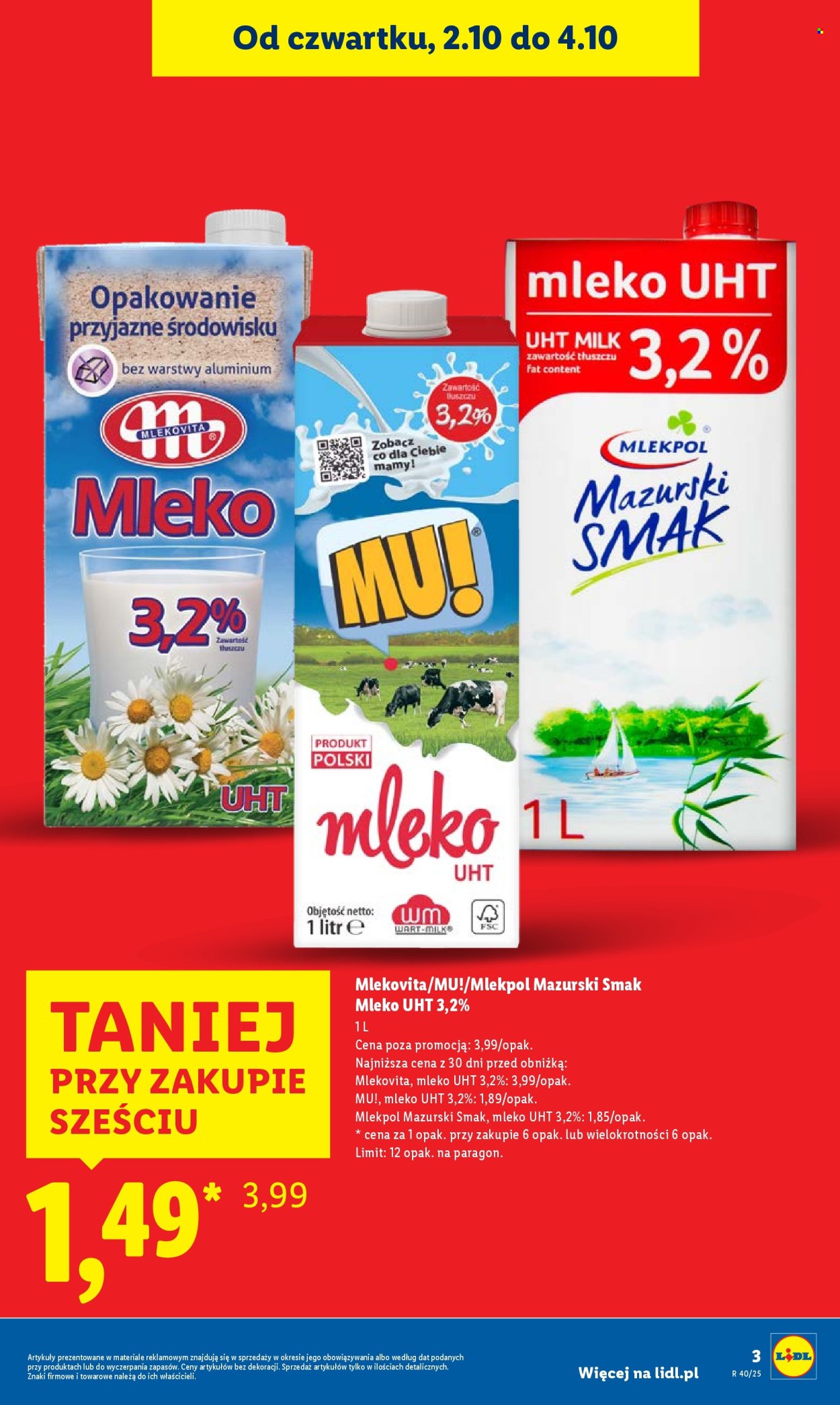 Gazetka Lidl - 2.10.2025 - 4.10.2025. Strona 3