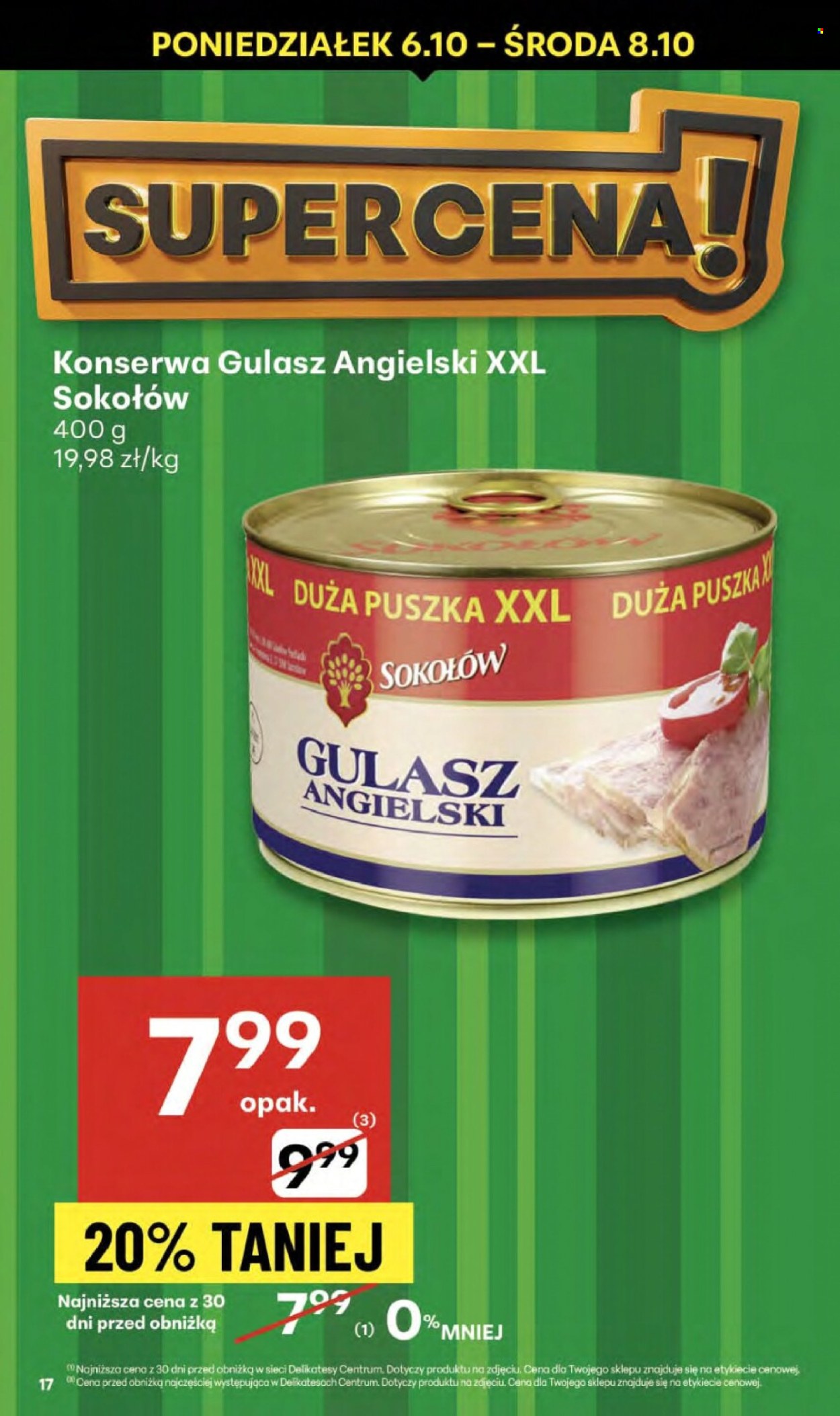 Gazetka Delikatesy Centrum - 2.10.2025 - 8.10.2025. Strona 17