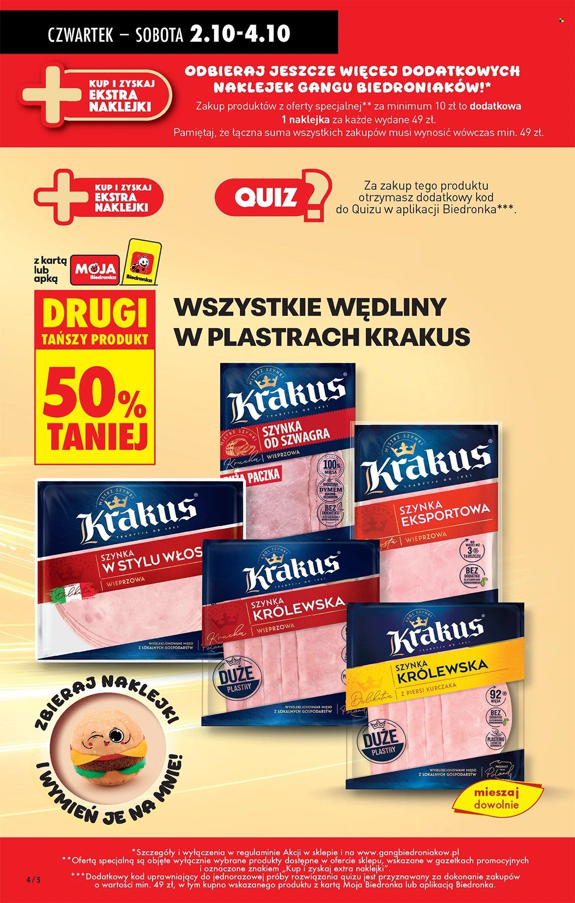 Gazetka Biedronka - 2.10.2025 - 8.10.2025. Strona 4