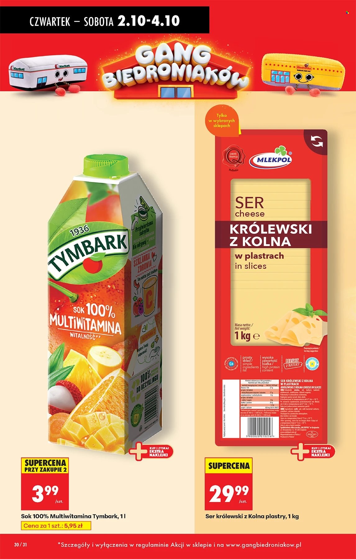 Gazetka Biedronka - 2.10.2025 - 8.10.2025. Strona 30