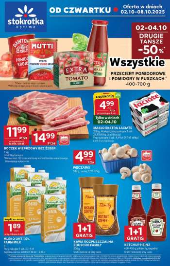 Gazetka Stokrotka Optima - 2.10.2025 - 8.10.2025.