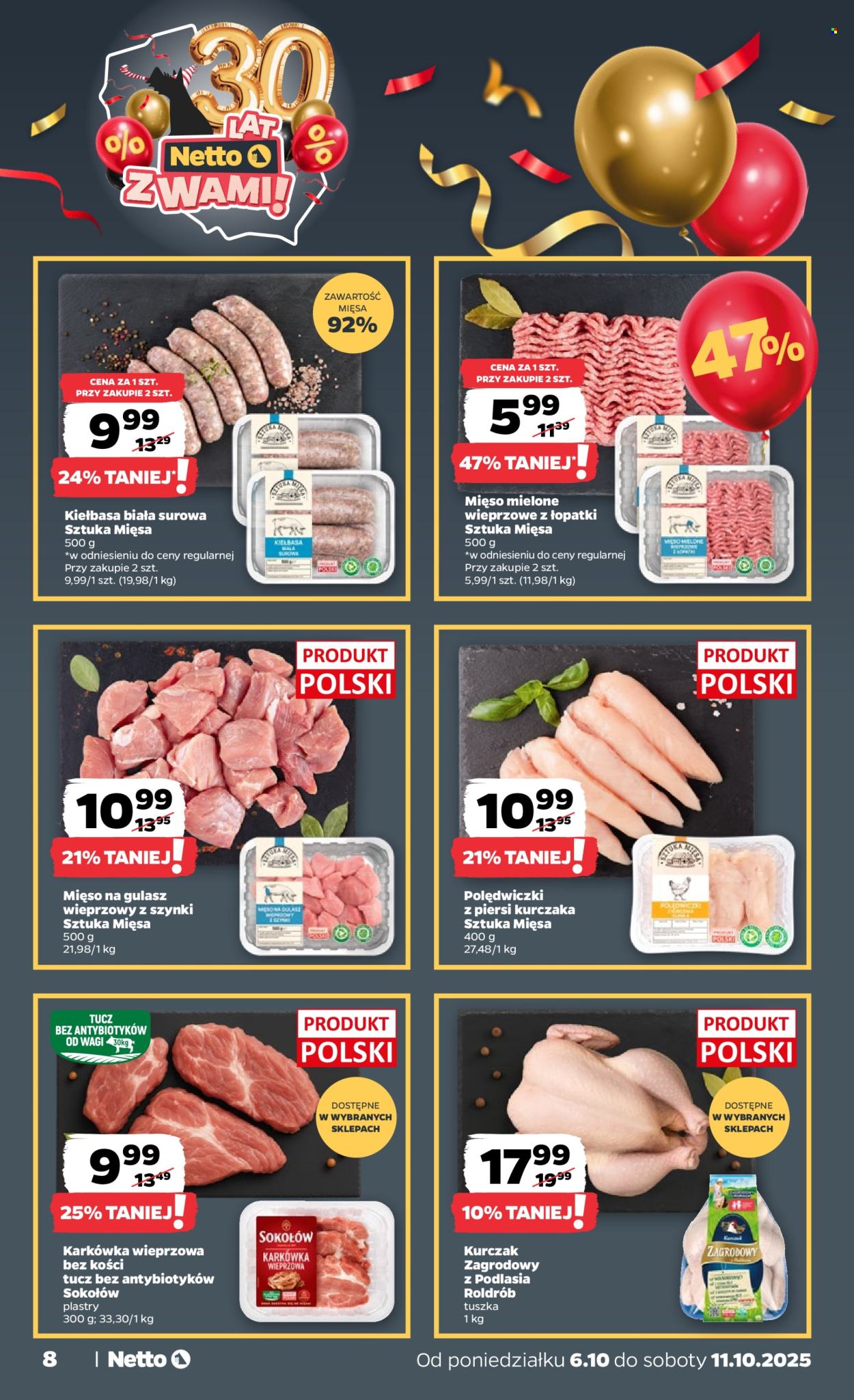Gazetka Netto - 6.10.2025 - 11.10.2025. Strona 8