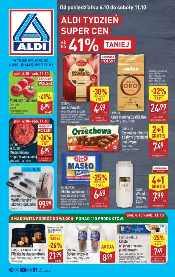 Gazetka ALDI - 6.10.2025 - 11.10.2025.