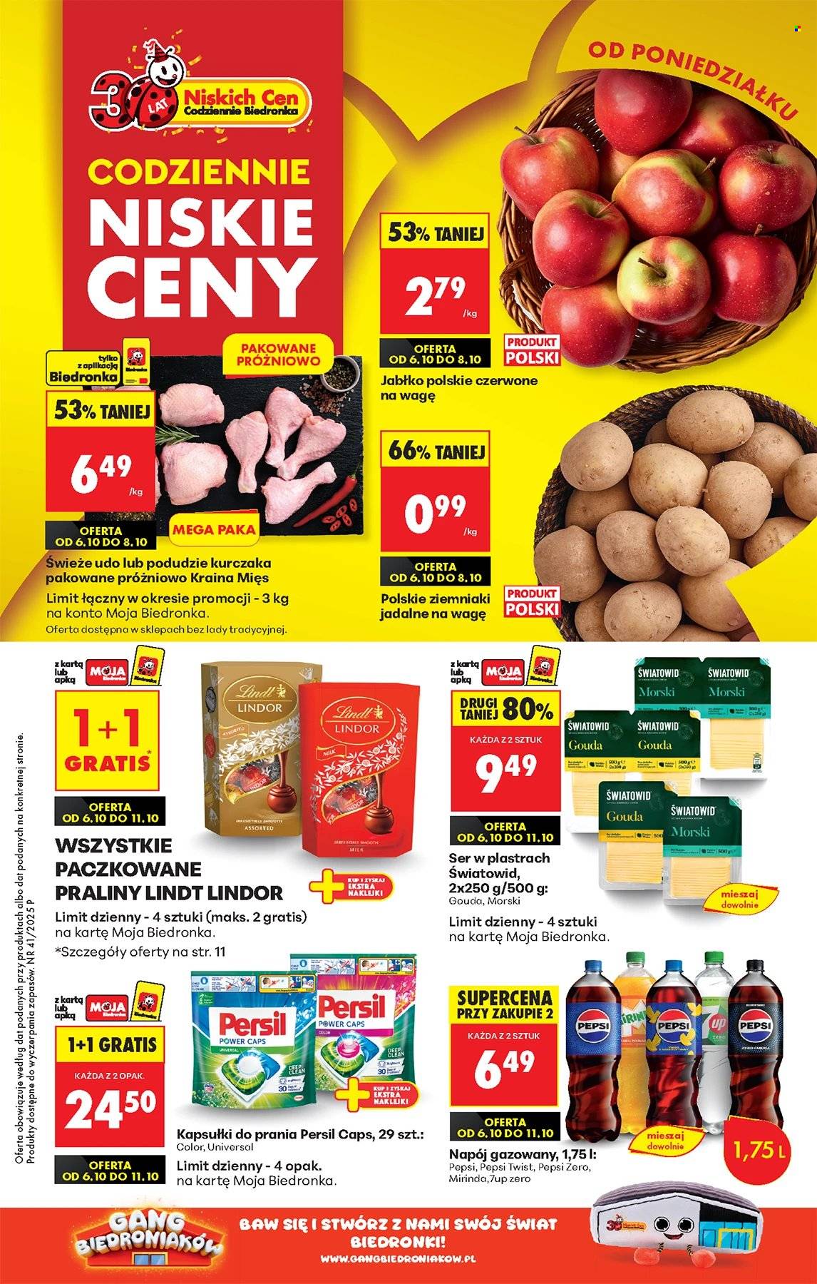 Gazetka Biedronka - 6.10.2025 - 11.10.2025. Strona 1