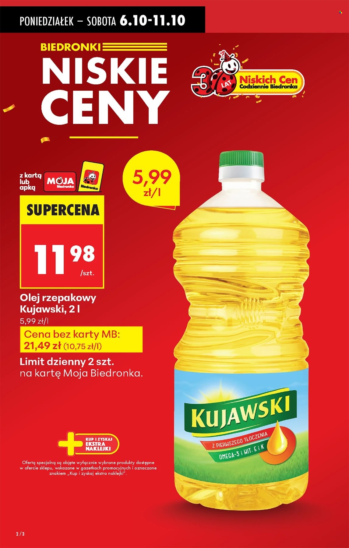 Gazetka Biedronka - 6.10.2025 - 11.10.2025. Strona 2