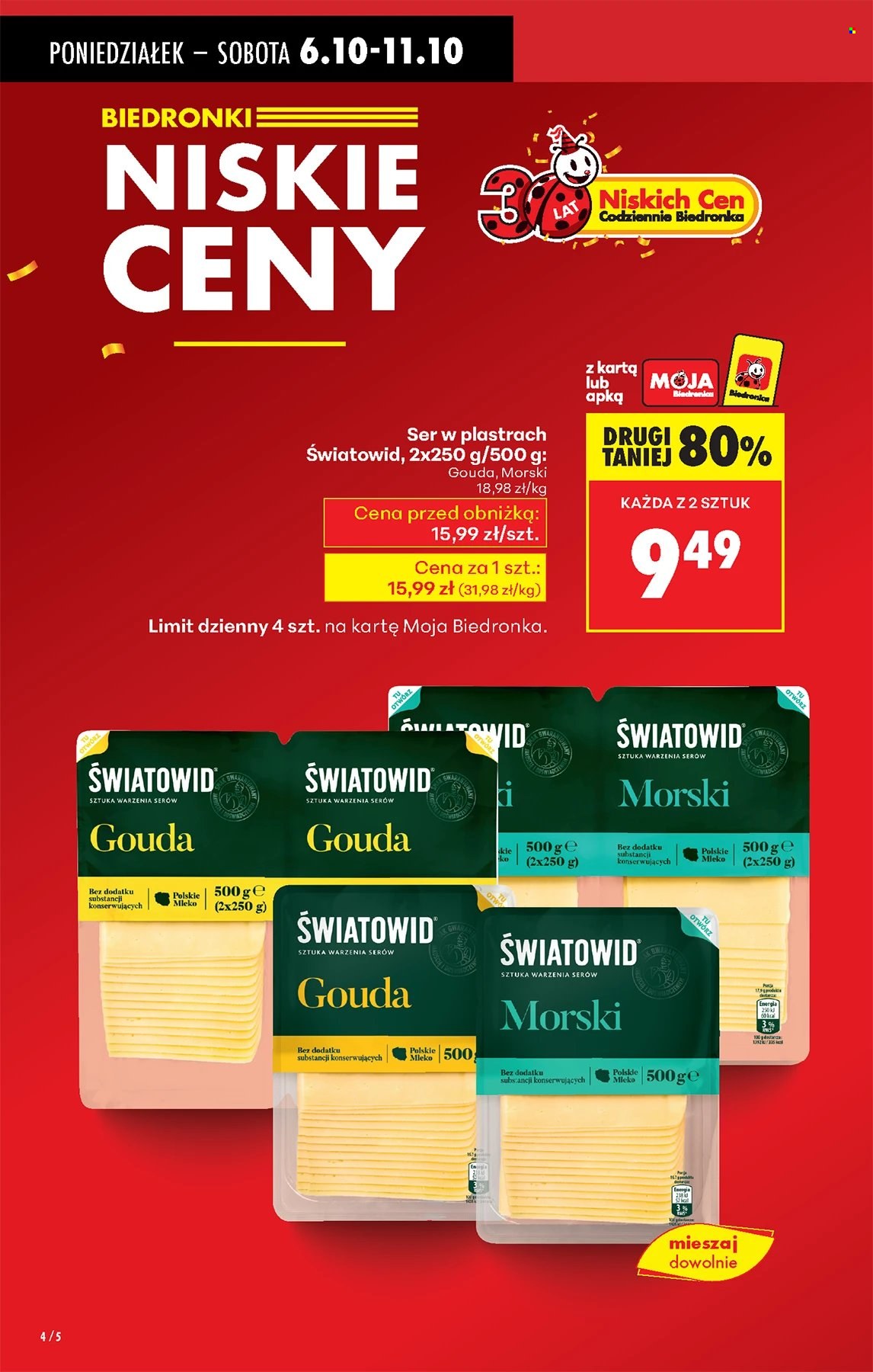 Gazetka Biedronka - 6.10.2025 - 11.10.2025. Strona 4