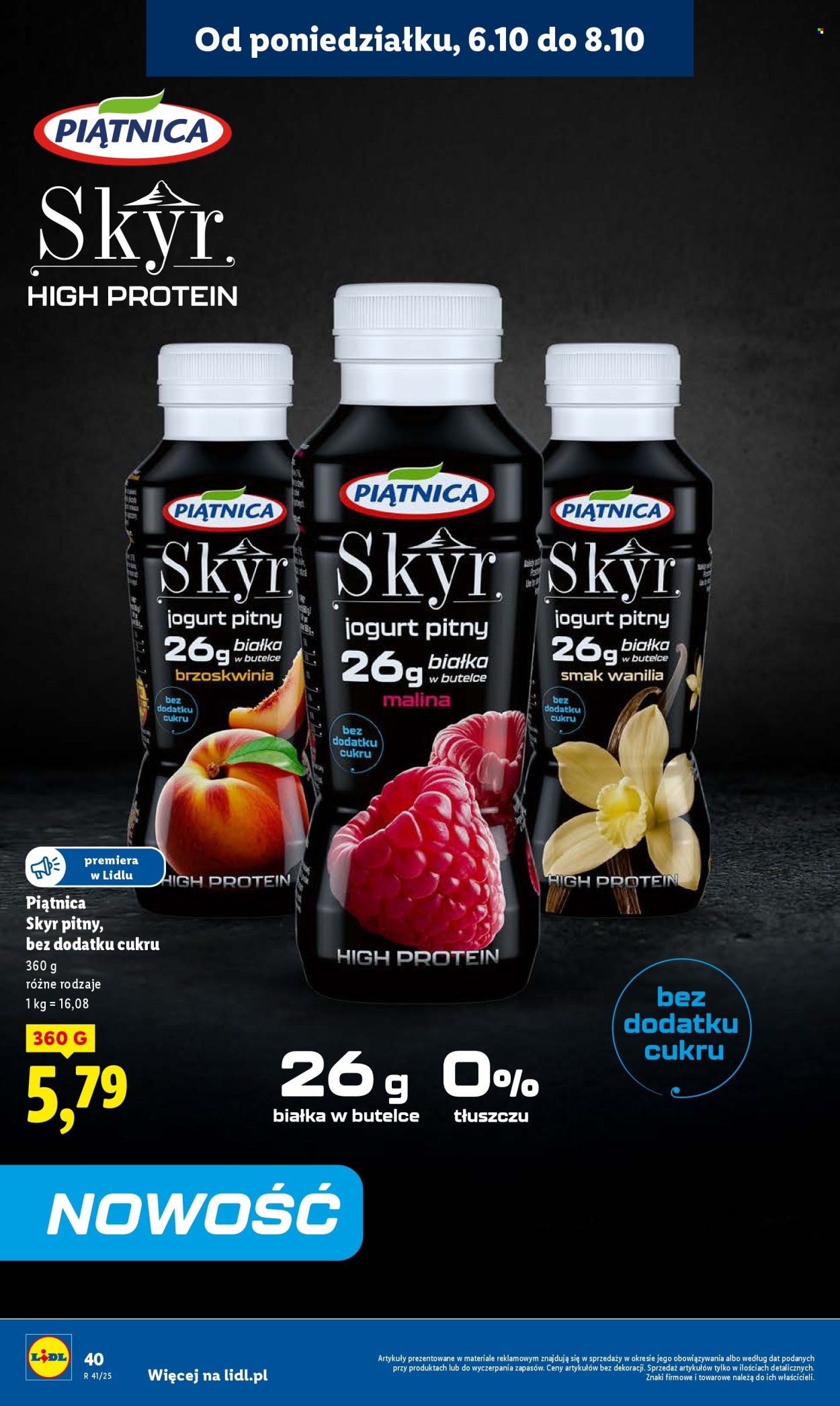Gazetka Lidl - 6.10.2025 - 8.10.2025. Strona 40