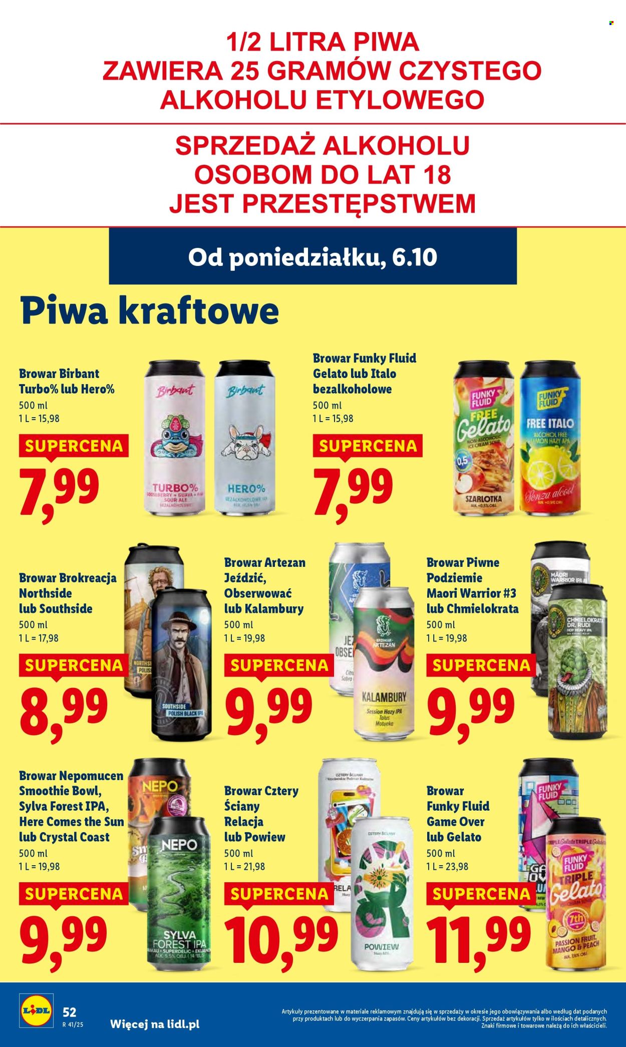 Gazetka Lidl - 6.10.2025 - 8.10.2025. Strona 54
