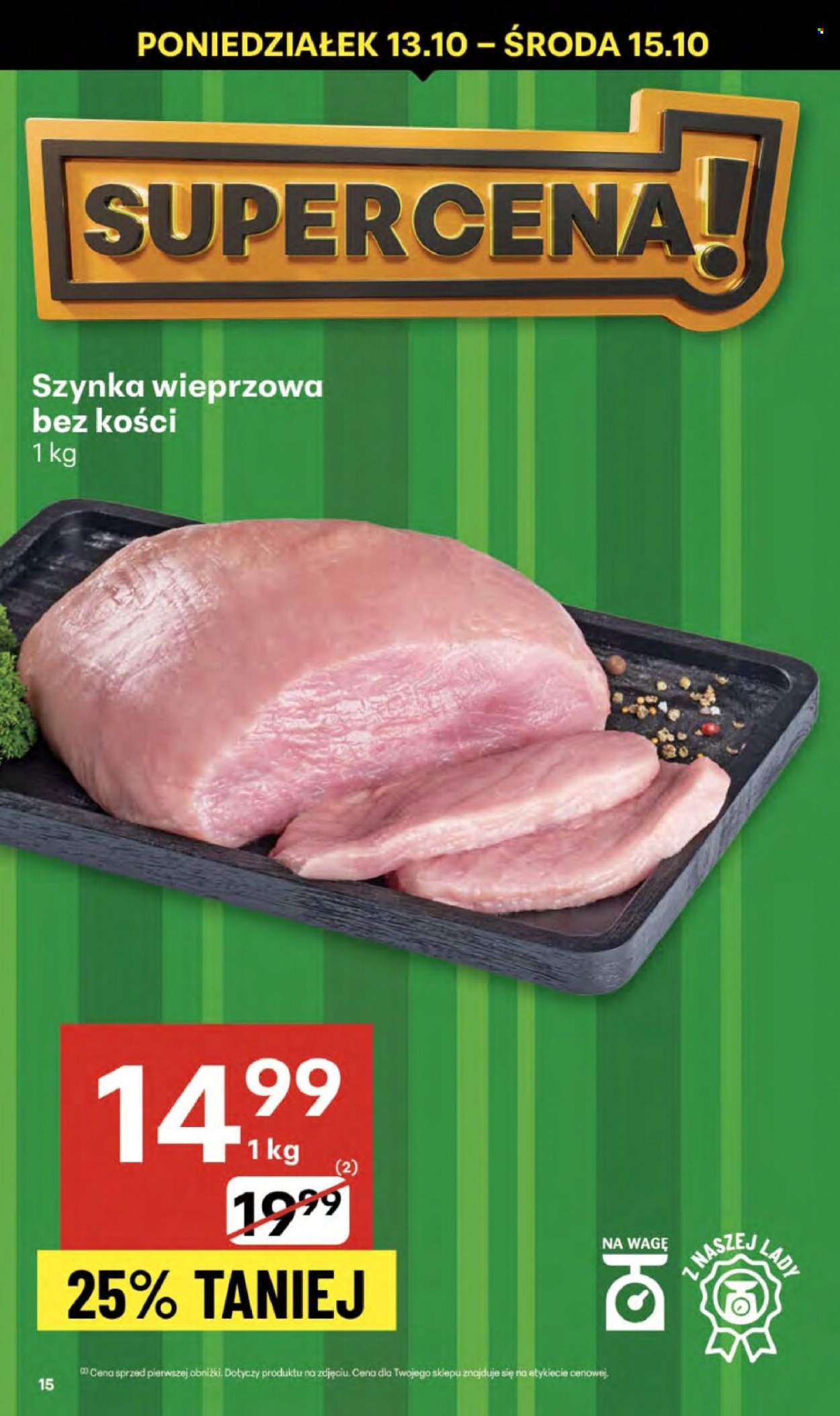 Gazetka Delikatesy Centrum - 9.10.2025 - 15.10.2025. Strona 15
