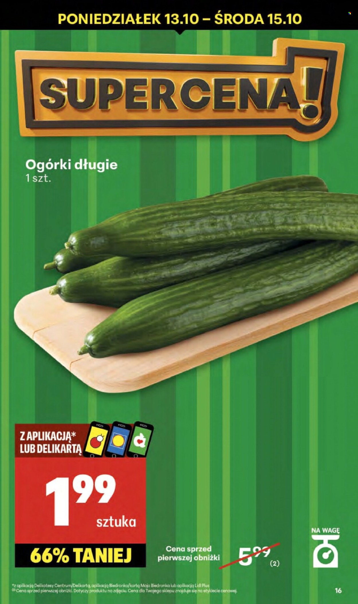 Gazetka Delikatesy Centrum - 9.10.2025 - 15.10.2025. Strona 16
