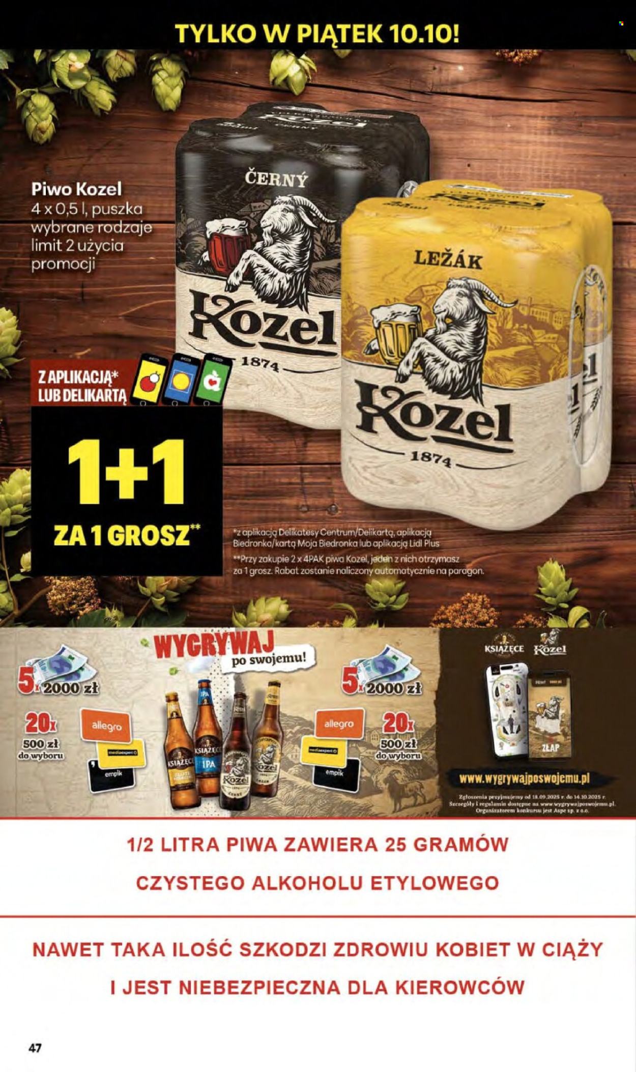 Gazetka Delikatesy Centrum - 9.10.2025 - 15.10.2025. Strona 47