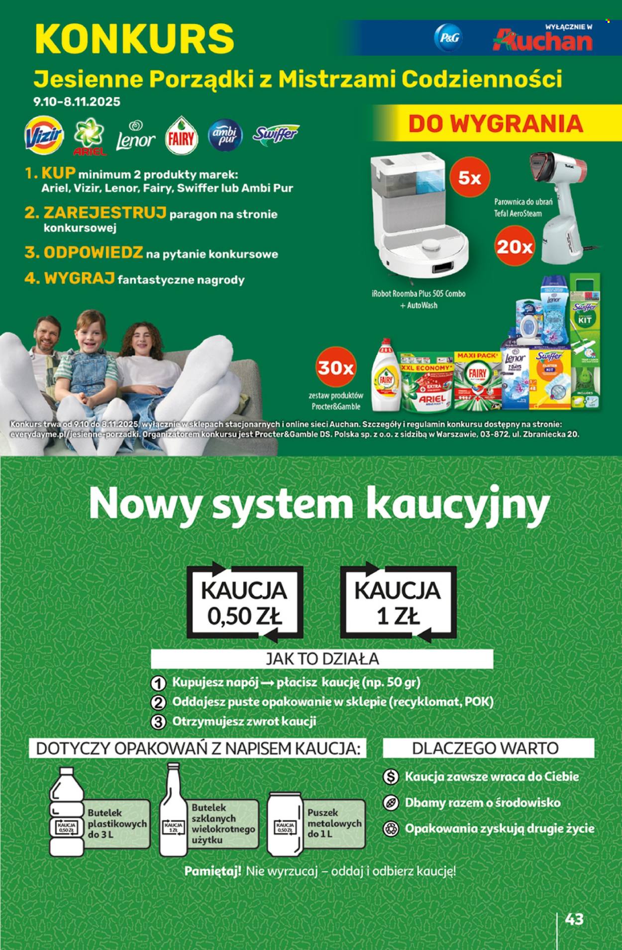 Gazetka Auchan - 9.10.2025 - 15.10.2025. Strona 43