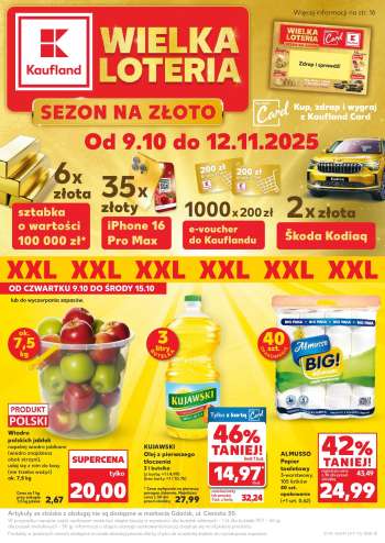Gazetka Kaufland - 9.10.2025 - 15.10.2025.