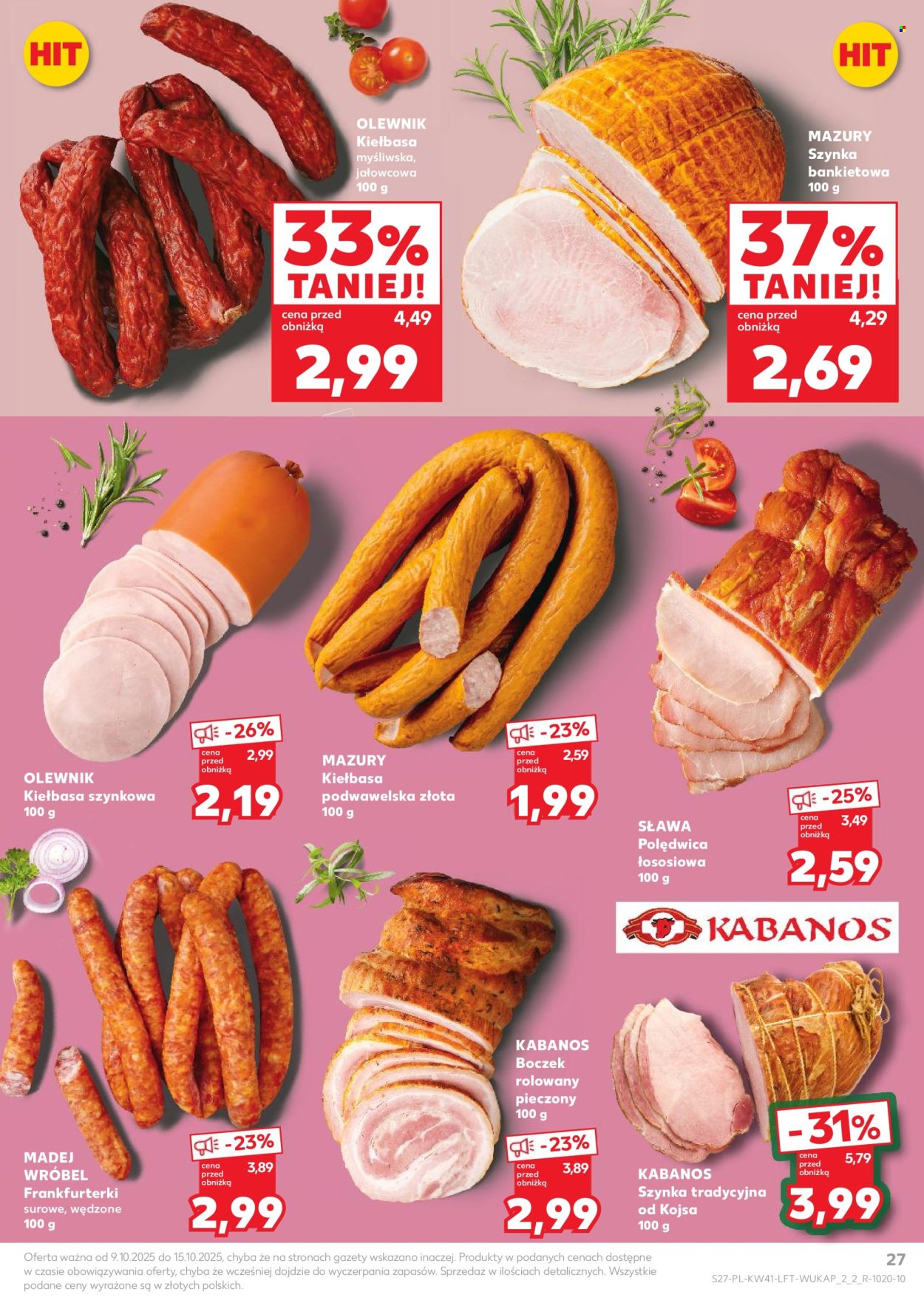 Gazetka Kaufland - 9.10.2025 - 15.10.2025. Strona 27