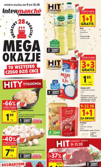 Gazetka Intermarché - 9.10.2025 - 15.10.2025.