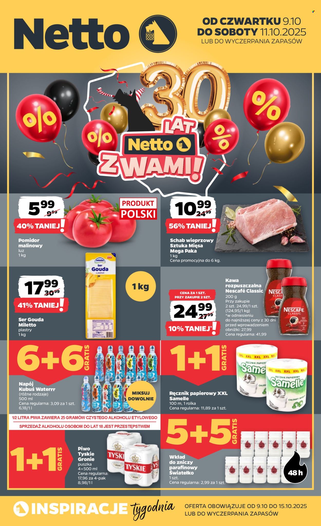 Gazetka Netto - 9.10.2025 - 11.10.2025. Strona 1