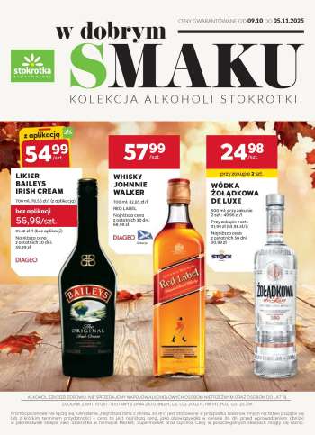 Gazetka Stokrotka Supermarket - 9.10.2025 - 5.11.2025.