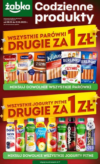 Gazetka Żabka - 8.10.2025 - 21.10.2025.