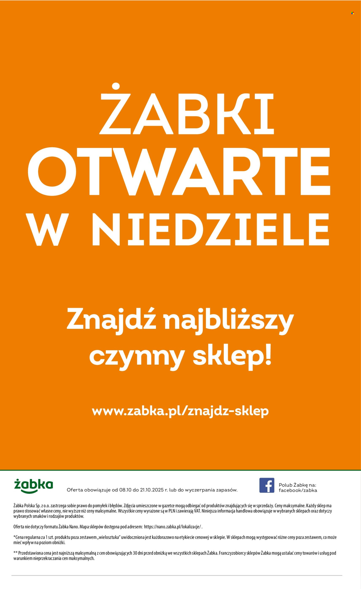 Gazetka Żabka - 8.10.2025 - 21.10.2025. Strona 18
