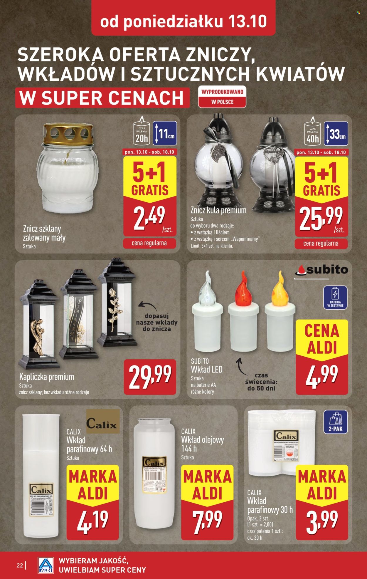 Gazetka ALDI - 13.10.2025 - 18.10.2025. Strona 22