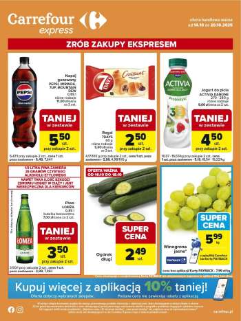 Gazetka Carrefour Express - 14.10.2025 - 20.10.2025.