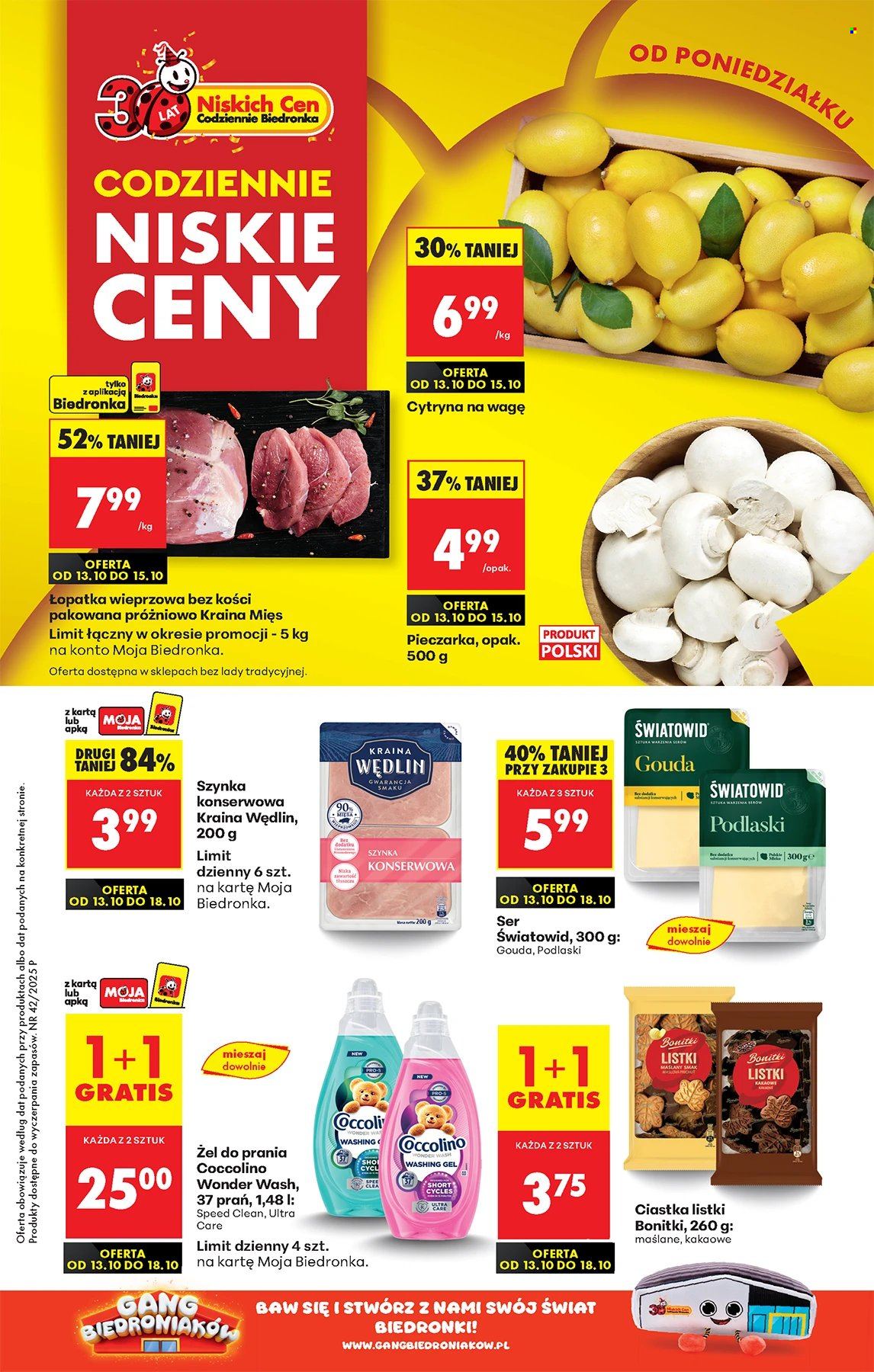 Gazetka Biedronka - 13.10.2025 - 18.10.2025. Strona 1