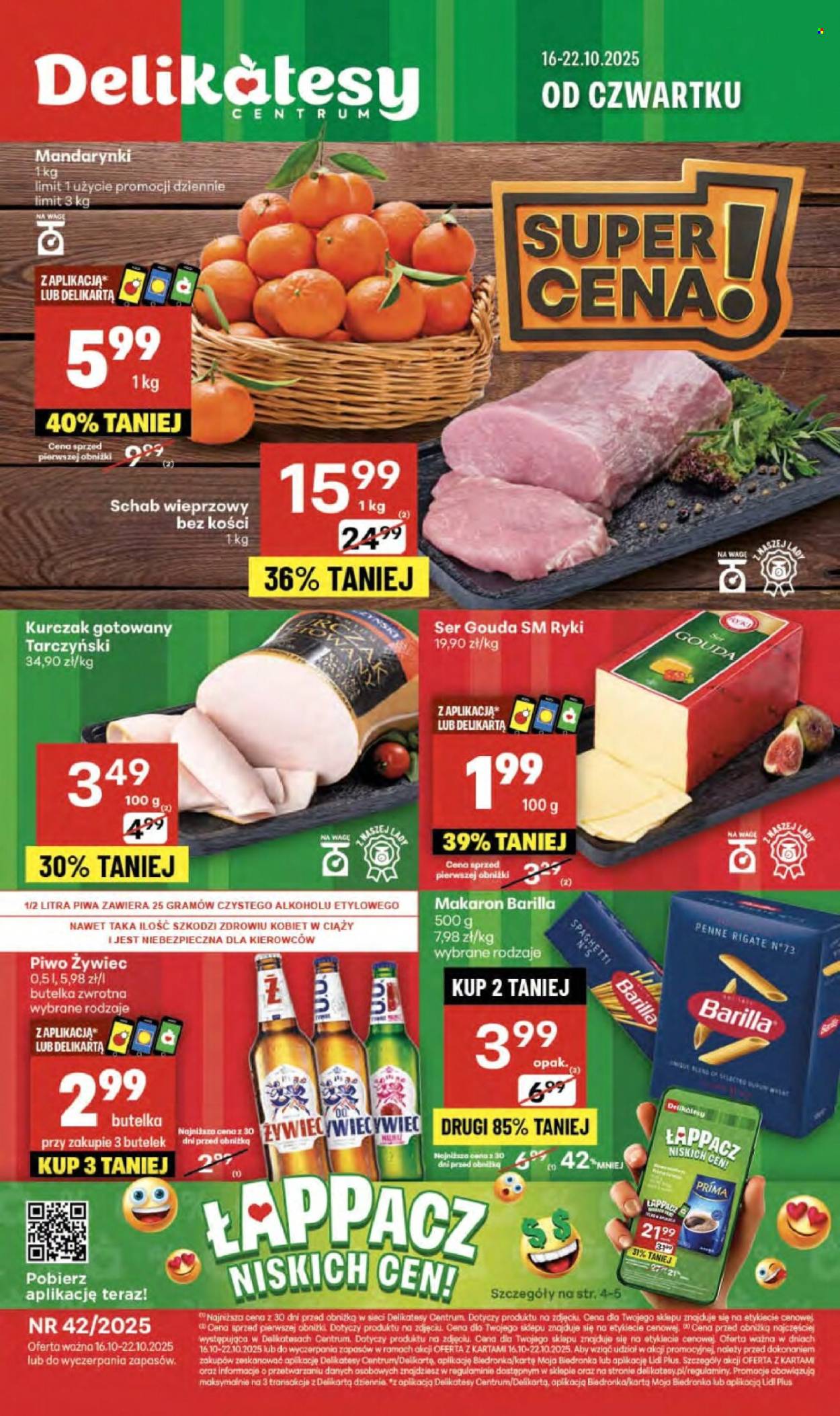 Gazetka Delikatesy Centrum - 16.10.2025 - 22.10.2025. Strona 1