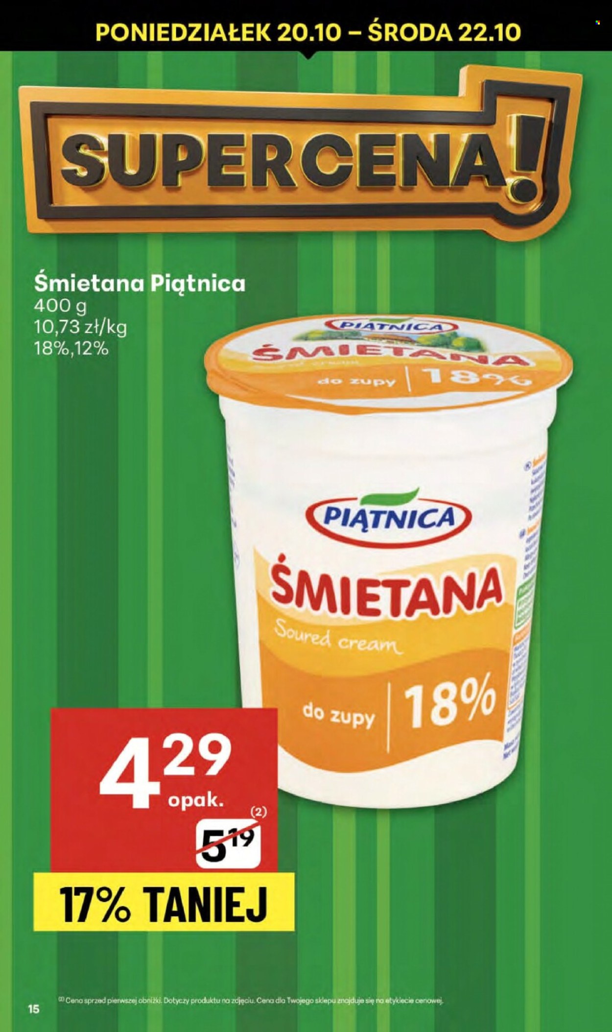 Gazetka Delikatesy Centrum - 16.10.2025 - 22.10.2025. Strona 15
