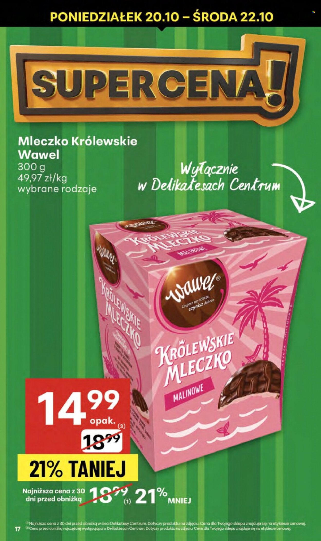 Gazetka Delikatesy Centrum - 16.10.2025 - 22.10.2025. Strona 17