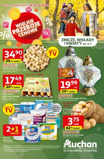Gazetka Auchan - 16.10.2025 - 22.10.2025.