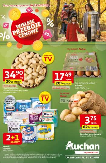 Gazetka Auchan - 16.10.2025 - 22.10.2025.
