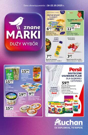 Gazetka Auchan - 16.10.2025 - 22.10.2025.