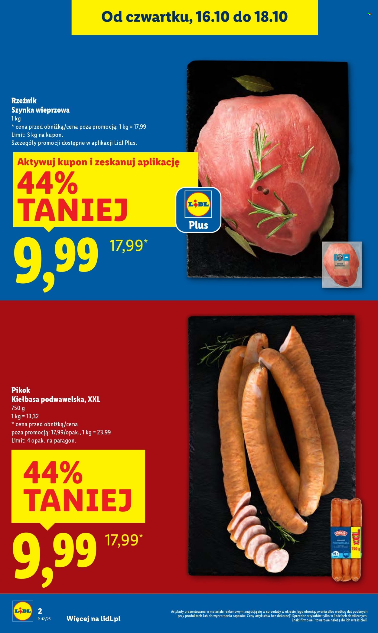Gazetka Lidl - 16.10.2025 - 18.10.2025. Strona 2