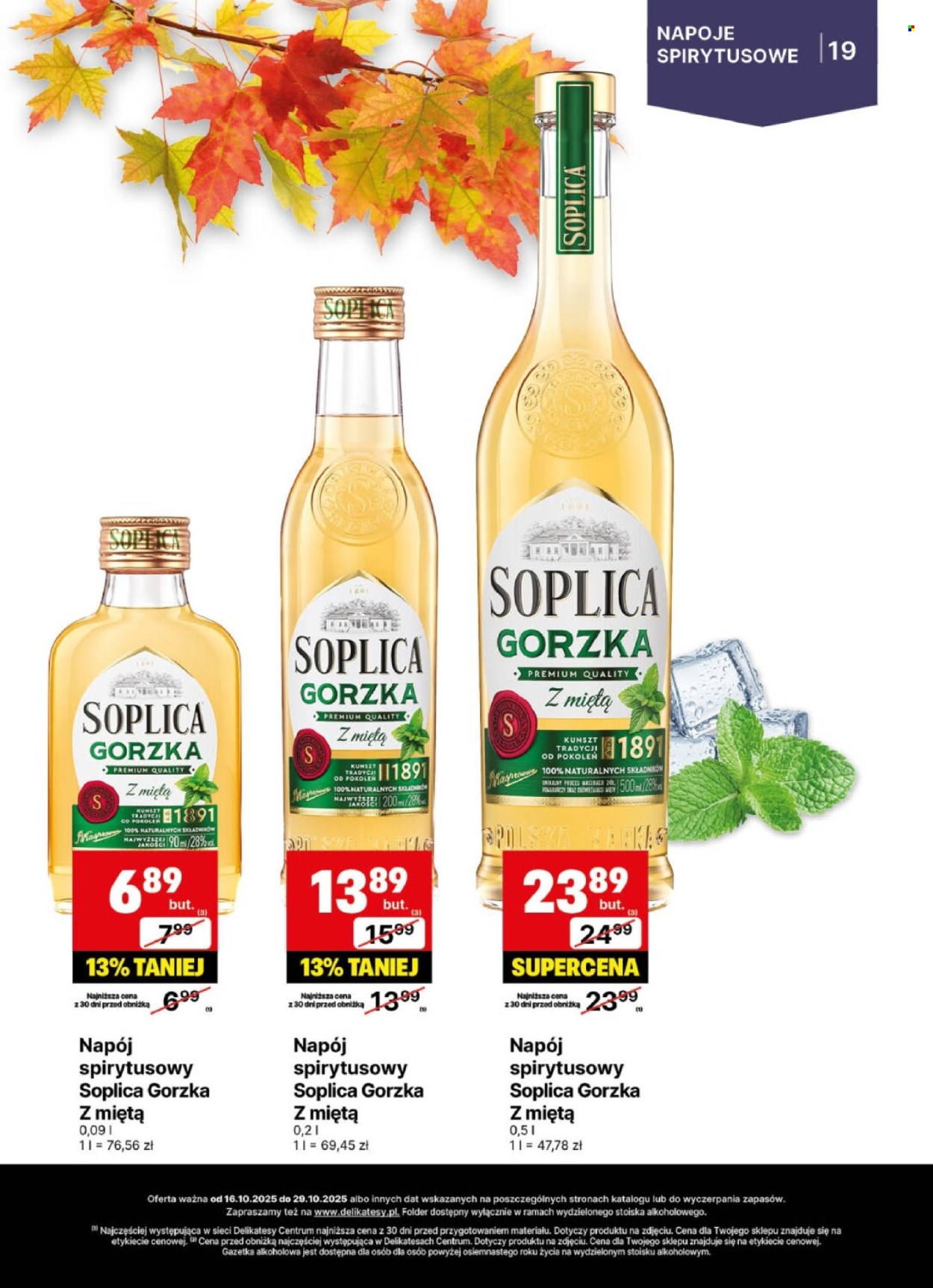 Gazetka Delikatesy Centrum - 16.10.2025 - 29.10.2025. Strona 19