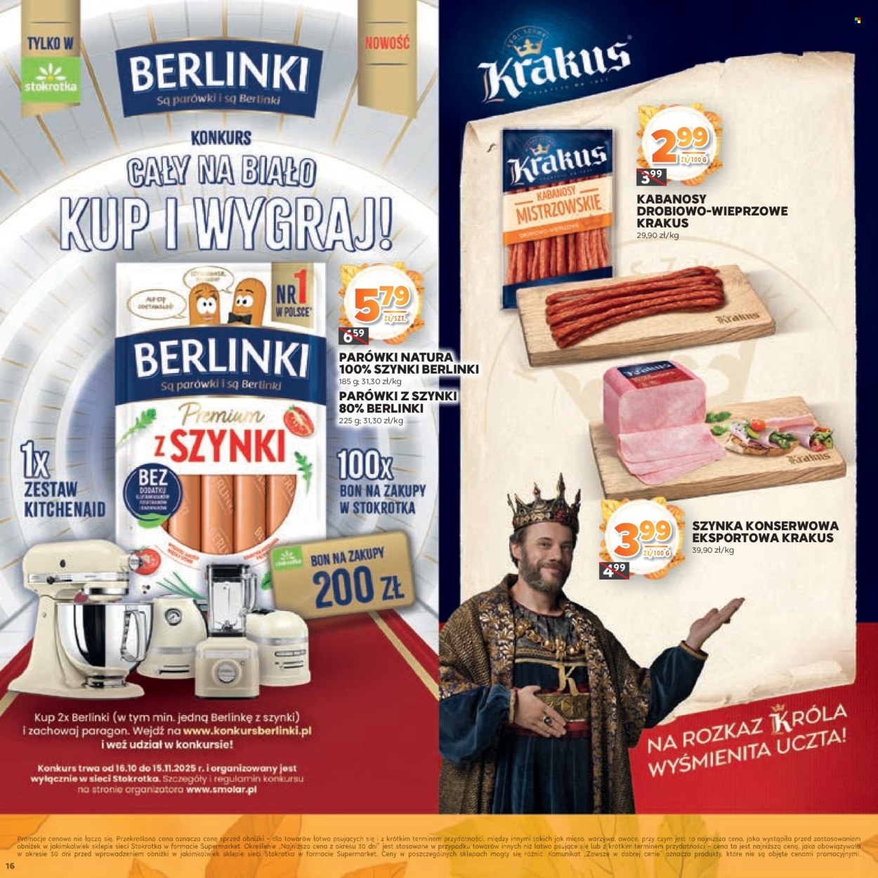 Gazetka Stokrotka Supermarket - 16.10.2025 - 29.10.2025. Strona 16