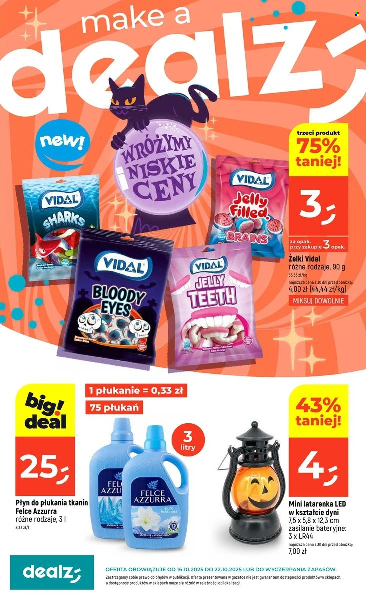 Gazetka Dealz - 16.10.2025 - 22.10.2025. Strona 1