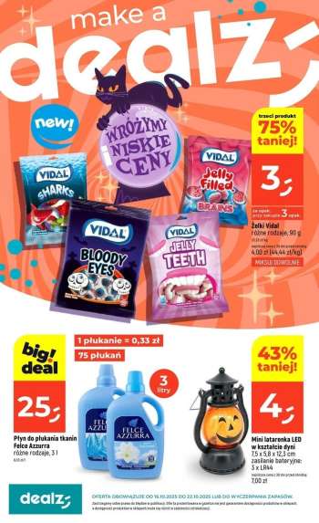 Gazetka Dealz - 16.10.2025 - 22.10.2025.