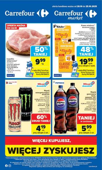 Gazetka Carrefour - 20.10.2025 - 25.10.2025.