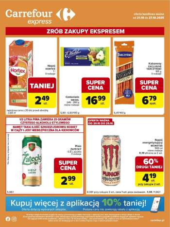 Gazetka Carrefour Express - 21.10.2025 - 27.10.2025.