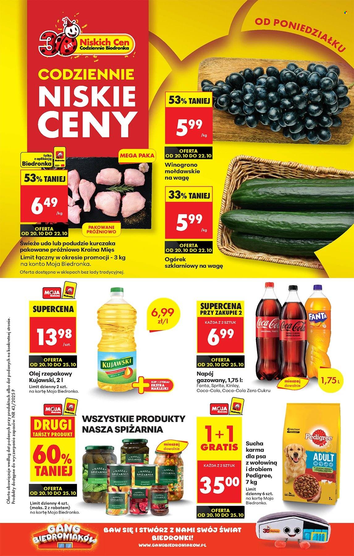 Gazetka Biedronka - 20.10.2025 - 25.10.2025. Strona 1