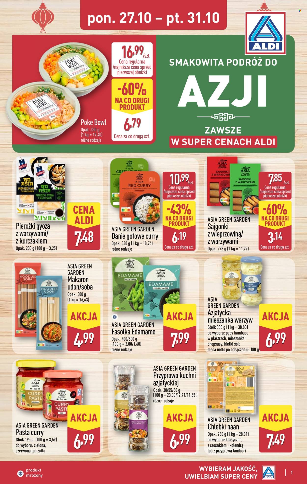 Gazetka ALDI - 27.10.2025 - 31.10.2025. Strona 1