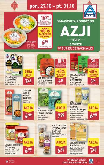 Gazetka ALDI - 27.10.2025 - 31.10.2025.