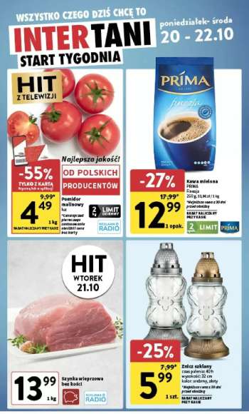 Gazetka Intermarché - 20.10.2025 - 22.10.2025.
