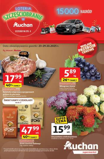 Gazetka Auchan - 23.10.2025 - 29.10.2025.