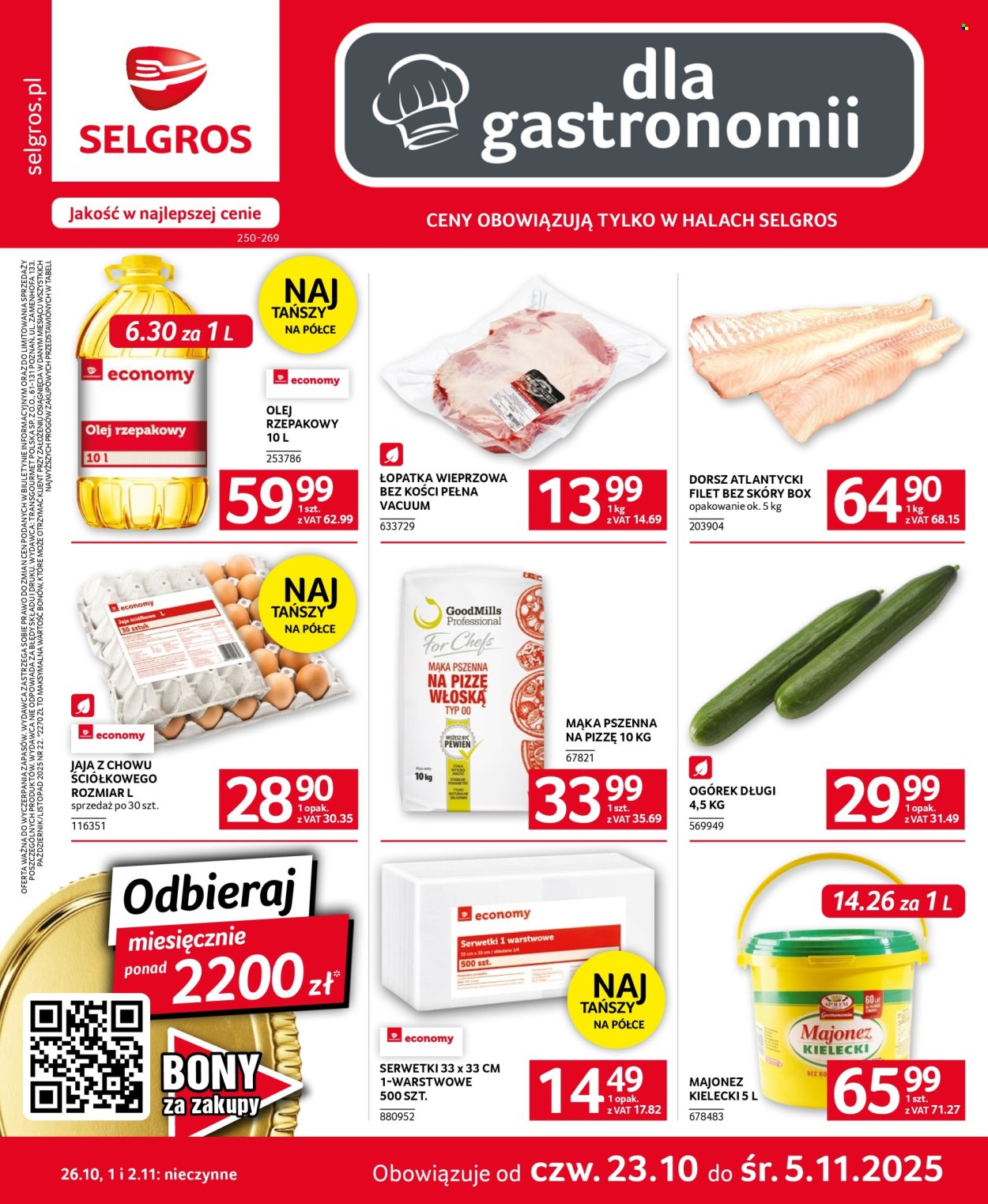 Gazetka Selgros - 23.10.2025 - 5.11.2025. Strona 1