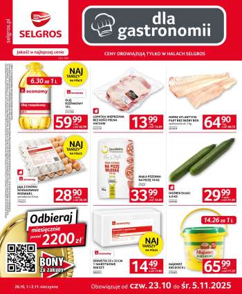 Gazetka Selgros - 23.10.2025 - 5.11.2025.