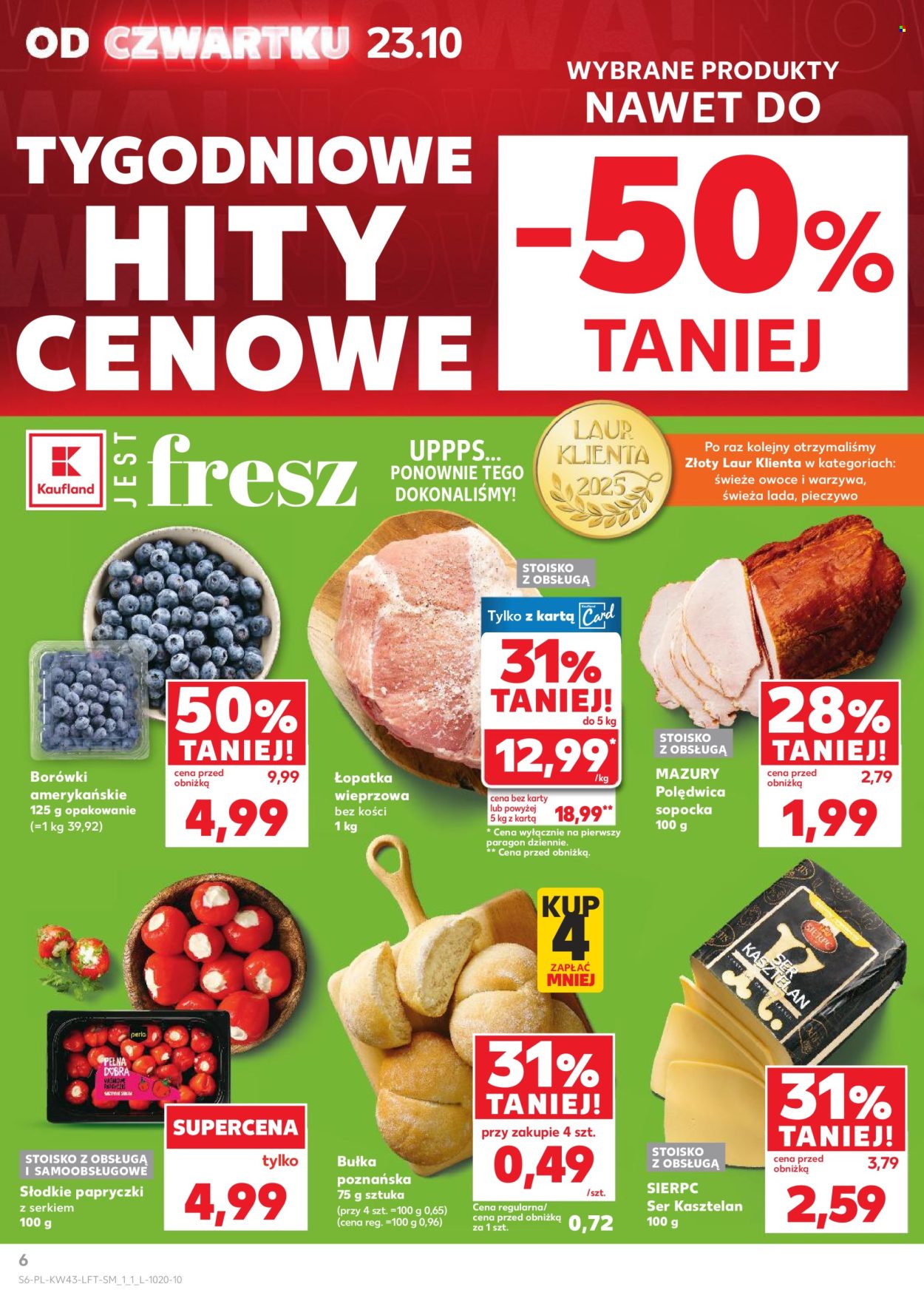 Gazetka Kaufland - 23.10.2025 - 28.10.2025. Strona 6