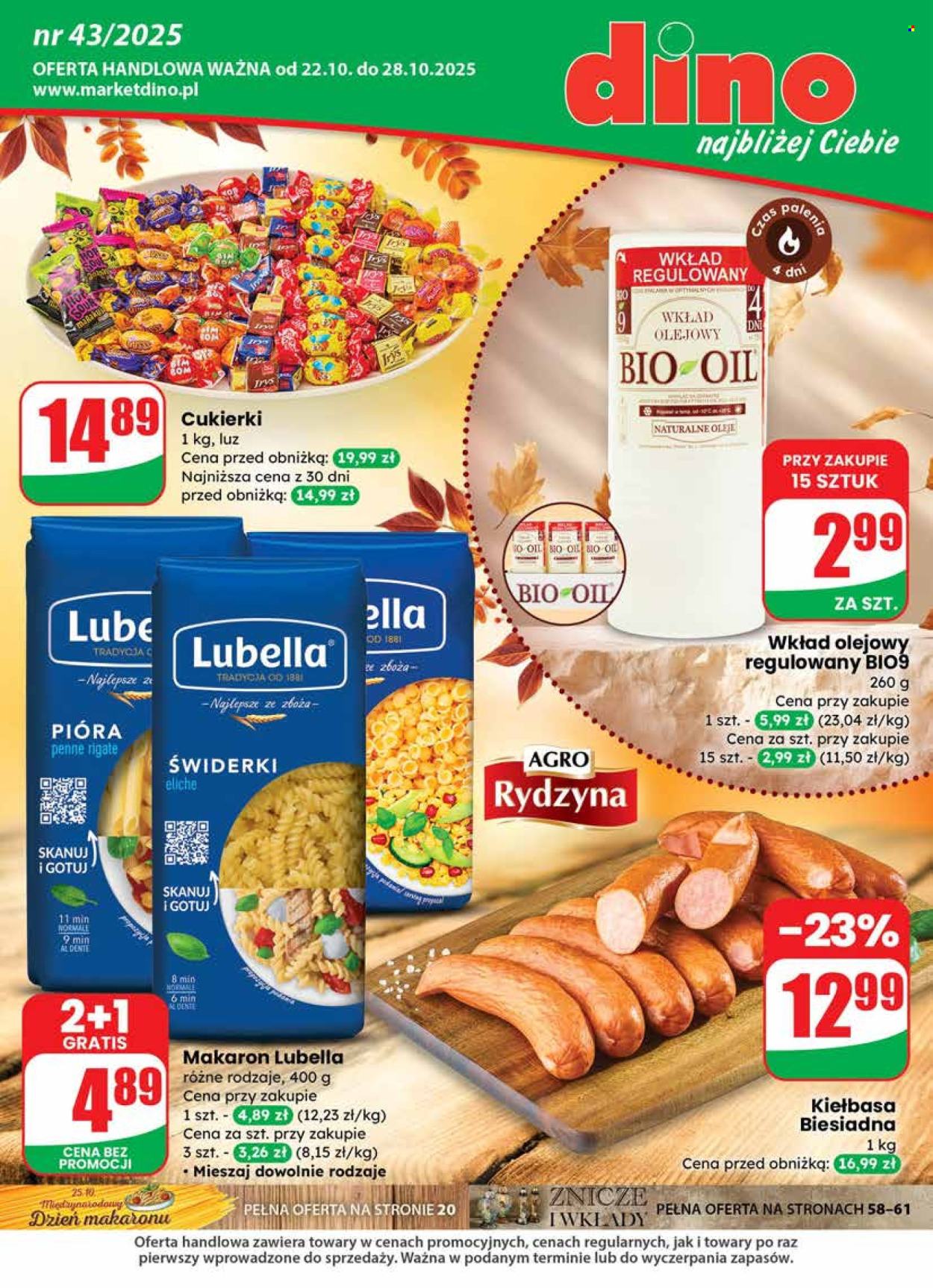 Gazetka Dino - 22.10.2025 - 28.10.2025. Strona 1